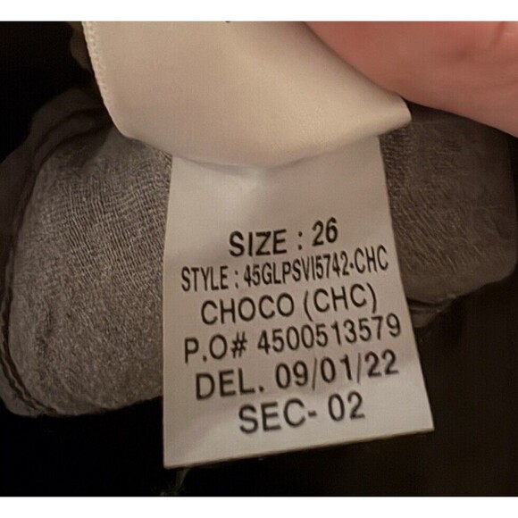 Joe’s Jeans Women’s 26 Hi Honey Coated Chocolate Rich Espresso Boot Cut Hi Rise - Picture 6 of 13